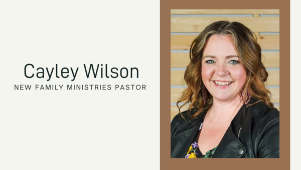 We're Excited to Welcome Our New Family Ministries Pastor!