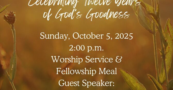 Burlington Apostolic Church Anniversary