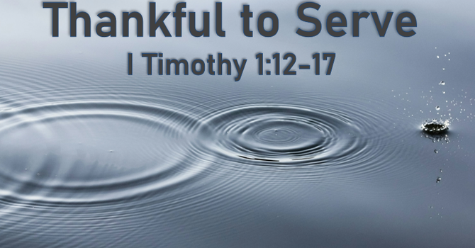 Thankful to Serve