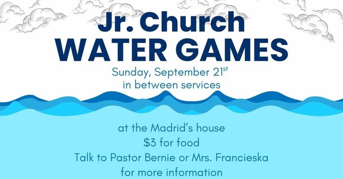 Jr. Church Water Games