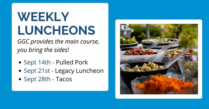 Weekly Church Fellowship Meals image