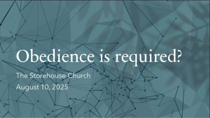 Obedience is Required?