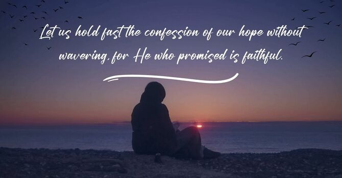 Hebrews 10:23 image