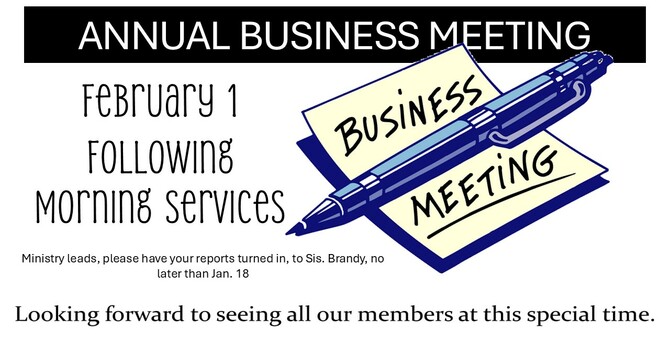 Annual Business Meeting