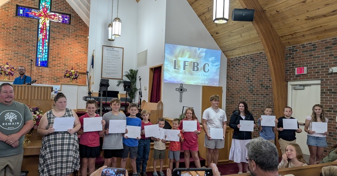 Fourteen Baptized at LFBC image