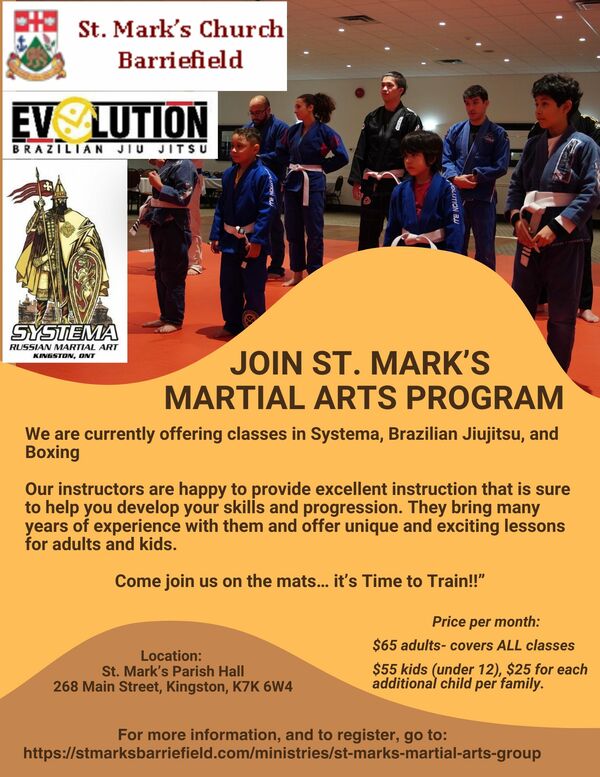 St. Mark's Martial Arts Group