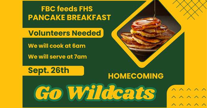 FBC Feeds FHS HOCO Breakfast
