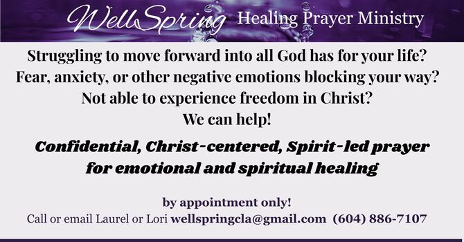 WellSpring Healing Prayer Ministry image