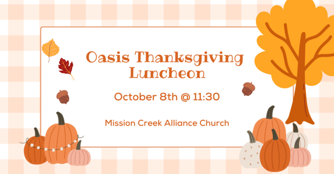 Oasis Thanksgiving Luncheon