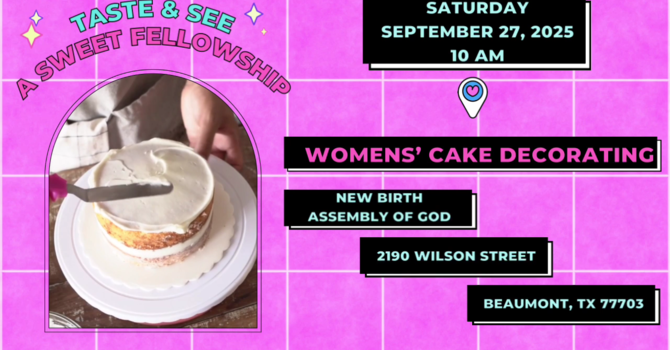 Women's Cake Decorating