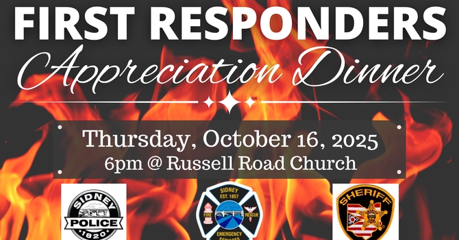 First Responders Appreciation Dinner
