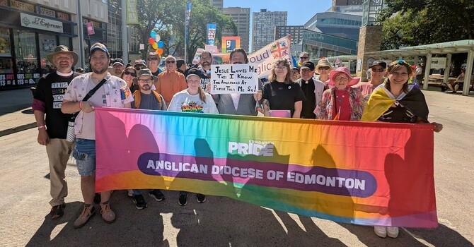 Anglicans March with Pride - and Purpose