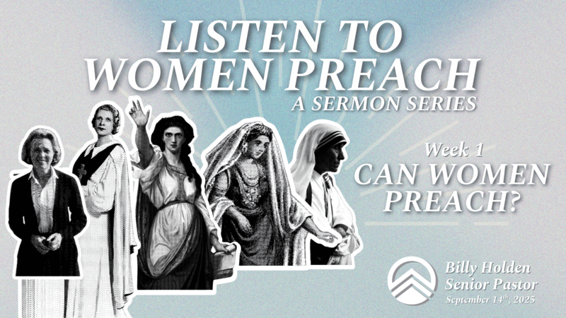 Can Women Preach? - Week 1