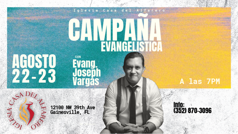Campaña Evangelistica Joseph Vargas