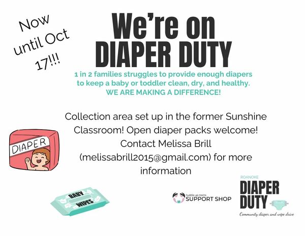 Diaper Donations Needed