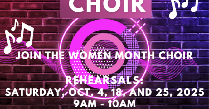 Women's Month Choir Rehearsals