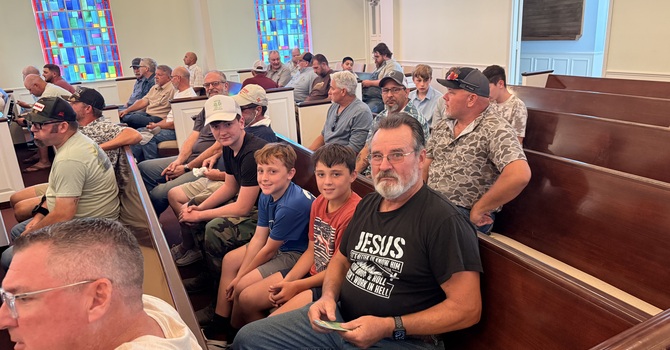Summary of Men’s Event at First Baptist Church of Groesbeck image