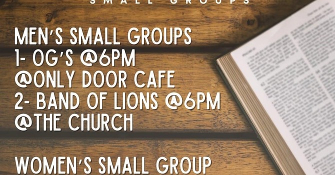 Wednesday Night Life Small Groups