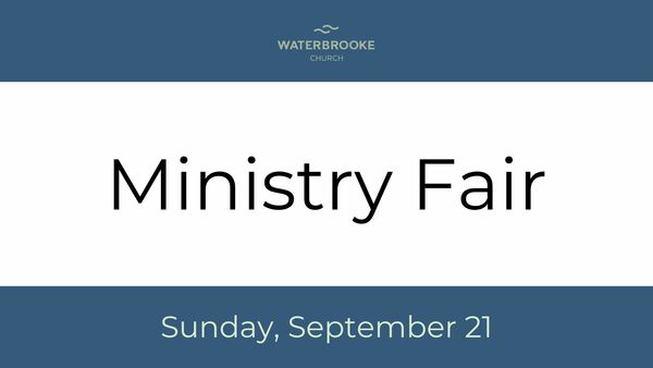 Ministry Fair