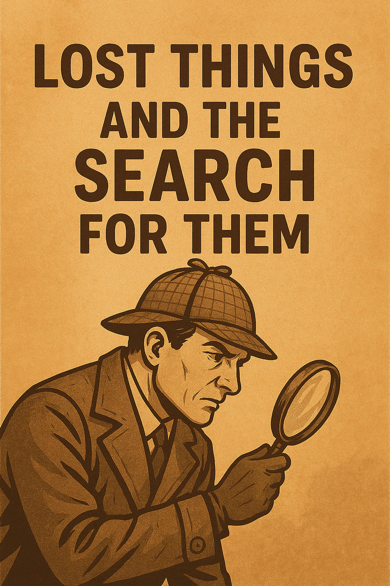 Lost Things and the search for them