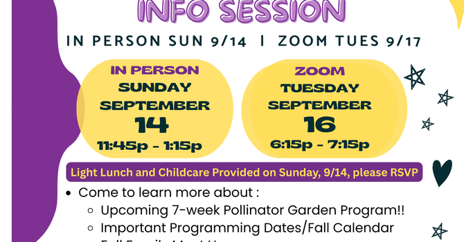 Family Ministry Info Session