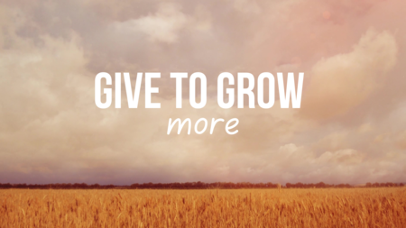 Give To Grow More