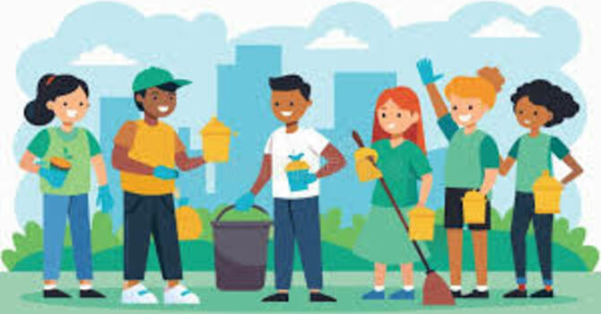 SATURDAY IS OUR CHURCH CLEAN UP DAY image