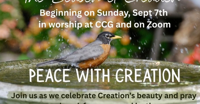 PEACE WITH CREATION image