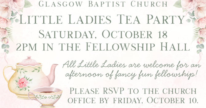 Little Ladies Tea Party
