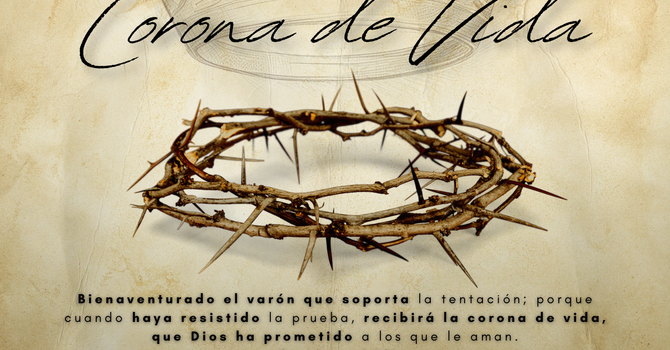Corona de vida. image