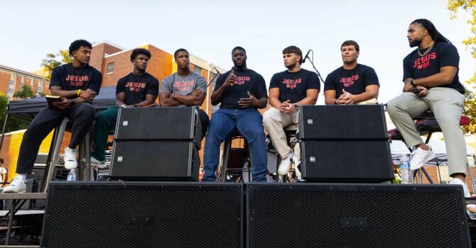 Ohio State football players host 2nd ‘Invitation to Jesus’ event for thousands on campus: ‘Jesus is real’ image