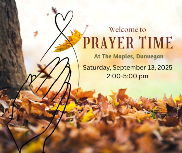 Prayer Time at the Maples, Dunvegan