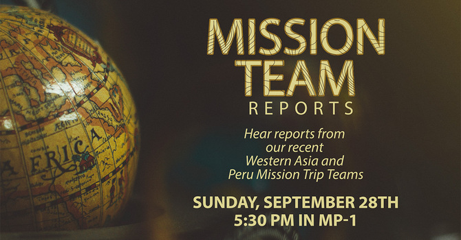 Mission Team Reports