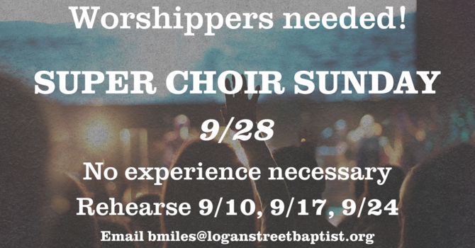 Super Choir Sunday