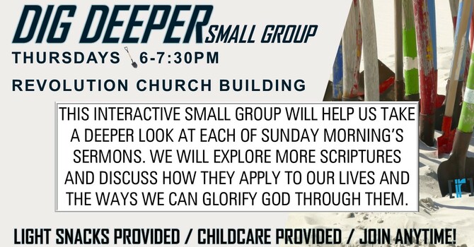 Dig Deeper Small Group
