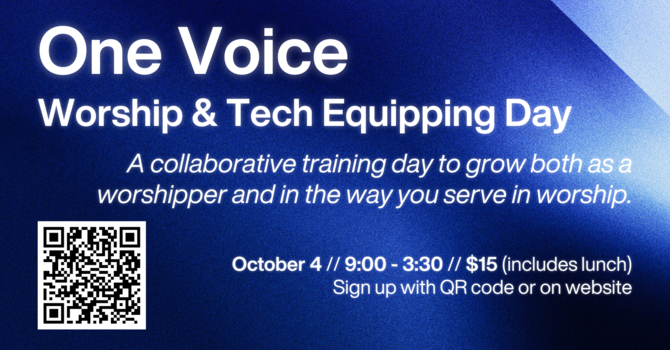 Worship and Tech Equipping Conference