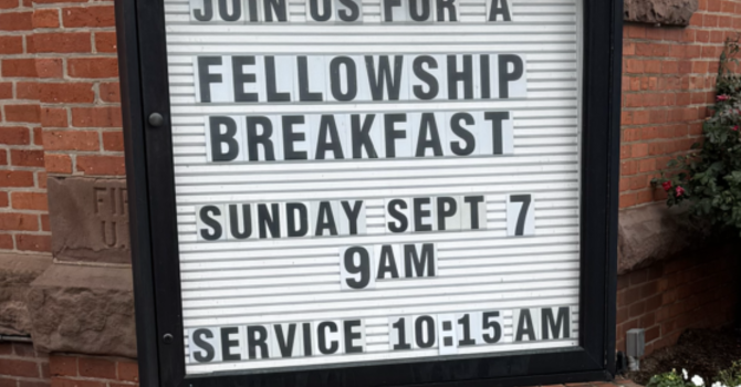 Welcome Back Fellowship Breakfast image