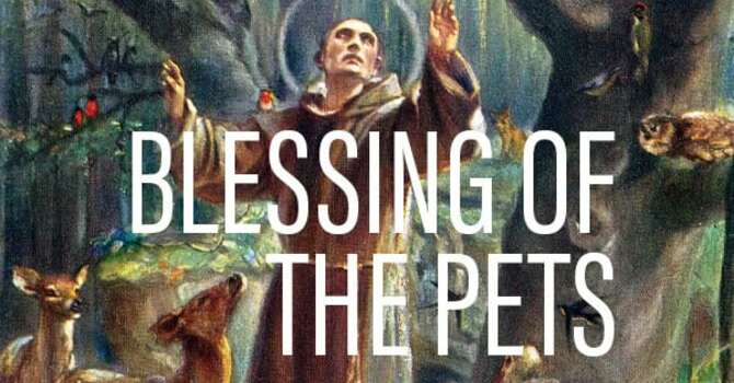 Bring Your Pet for a Blessing!