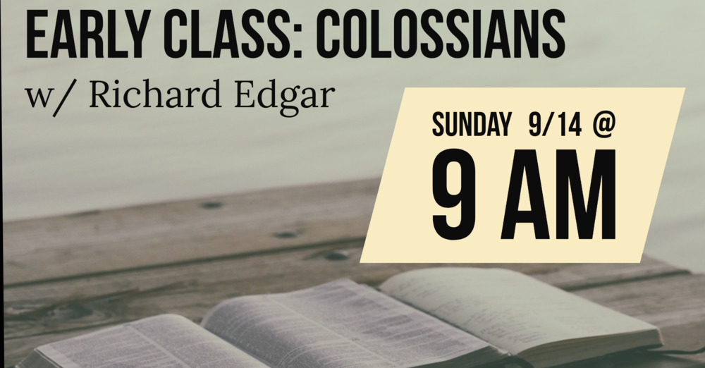 Colossians Bible Study