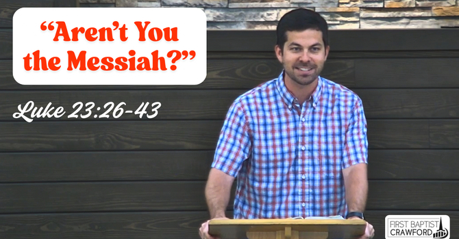 "Aren’t You the Messiah?"