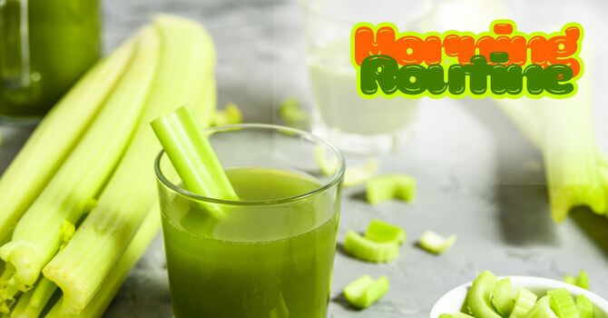 How to do Celery Juice & Green Drink image