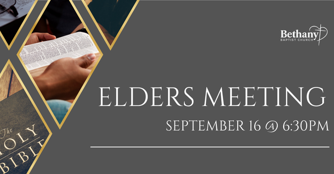 Elders Meeting 