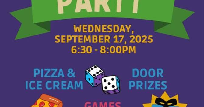 Youth Group Kickoff Party