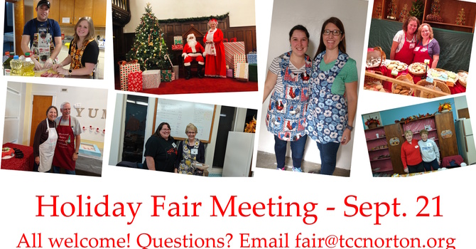Holiday Fair Meeting