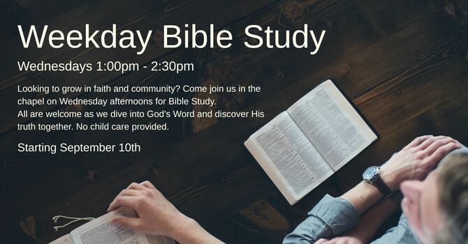 Weekday Bible Study