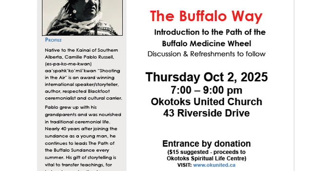 Okotoks Spiritual Life Centre presents