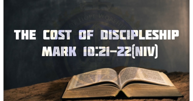 The Cost Of Discipleship 