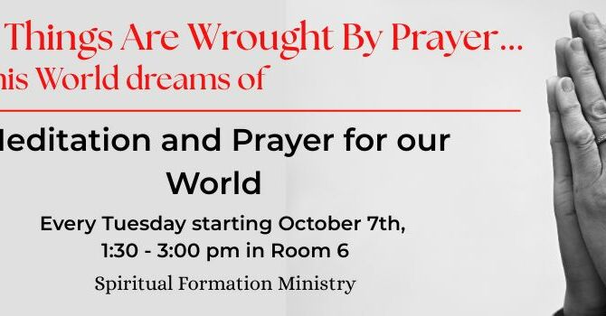 More Things Are Wrought by Prayer... (Rm 6)