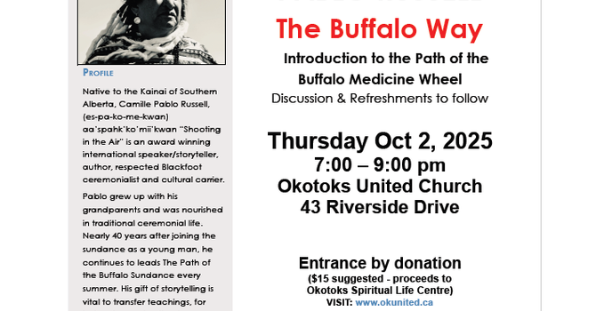 Okotoks Spiritual Life Centre presents