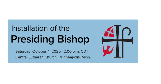 Presiding Bishop Installation